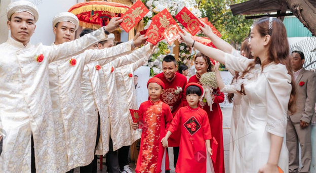 Những phụ kiện nhỏ giúp tráp lễ thêm phần long trọng và ý nghĩa