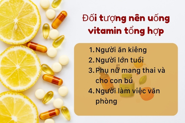 Vitamin tổng hợp là giải pháp tiện lợi để đảm bảo đủ chất cho cơ thể