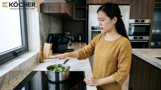 Bếp từ hỏng công suất 