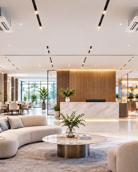 3 cách bố trí điều hòa cho showroom vừa đẹp vừa mát đều
